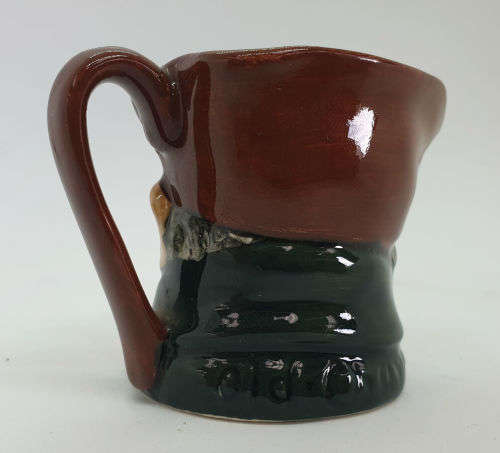 Vintage Royal Doulton miniature character jug `Old Charley`  60x73x52mm