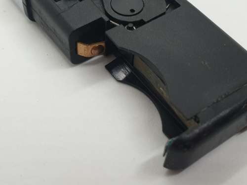Diplomat Electronic Battery Swiss Made Lighter - Not Tested - No Battery -No Gas  sold as is ..Boxed