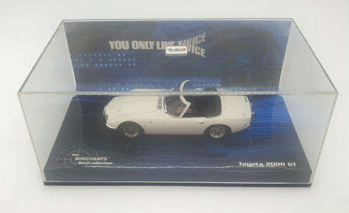 The MiniChamps Bond Collection Toyota 2000GT 1:43 scale