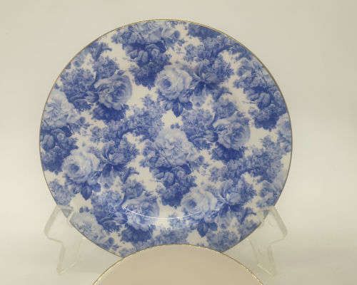 2002 Maxwell & Williams Fine Bone China Trio "ANTIQUE BLUE"