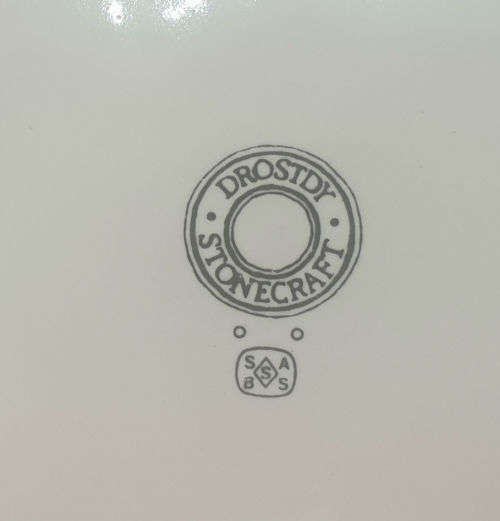 1889 to 1989 British-South Africa Police Centenary Plate- Drosdy Stonecraft 262mm