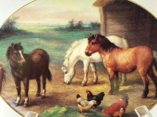 Limited Edition Decorative Plate Davenport Pottery 219x166mm