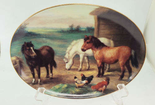 Limited Edition Decorative Plate Davenport Pottery 219x166mm