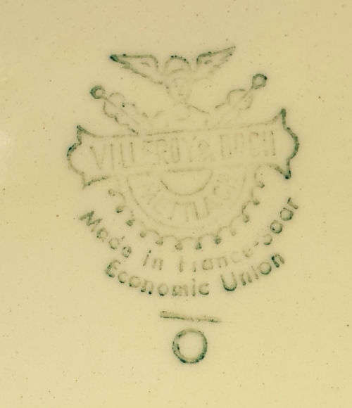 Vintage 1947-1956 Villeroy & Boch Mettlach Made in France-Saar Platter Plate  331mm x308mm