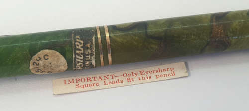 Vintage 1930's Wahl Oxford Eversharp Mechanical Pencil- no erazer Cap - No lead