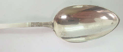 Rare Antique German Hallmarked C.Grebenau SILVER(.800) Spoon name Anelise Engraved on it. 47 g