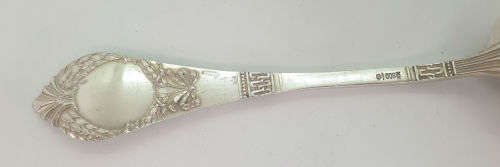 Rare Antique German Hallmarked C.Grebenau SILVER(.800) Spoon name Anelise Engraved on it. 47 g