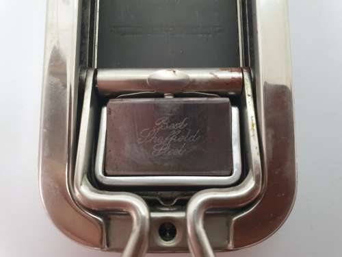 Antique 1920`s Rolls Imperial Razor no 2  in Nickel plated metal sharpening case -in original box