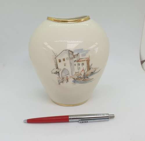 Vintage Alka Kunst Bavaria Germany Rialto Vase 150x140x110mm
