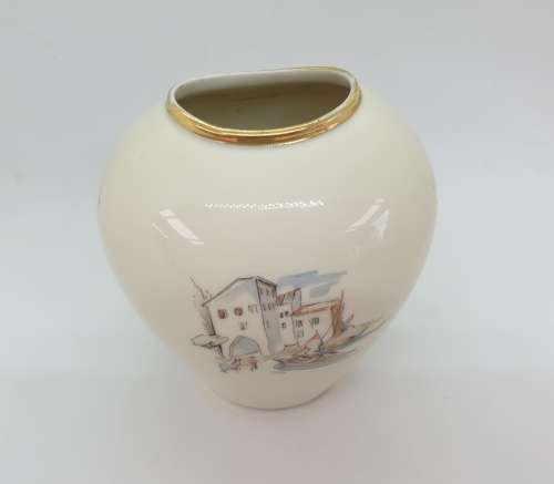 Vintage Alka Kunst Bavaria Germany Rialto Vase 150x140x110mm