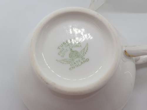 Vintage TUSCAN Trio Bone China C4552 Made in England