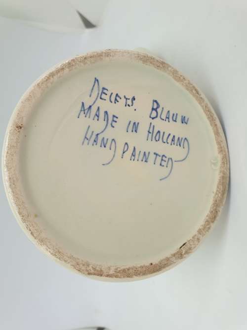 Delfts Blauw Jug Hand Painted in Holland 132140x78mm