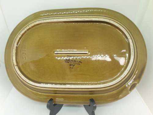 Vintage 'Kosmos' Arabia Stoneware platter Designed by Gunvor Olin-Gronqvist for Arabia Finland