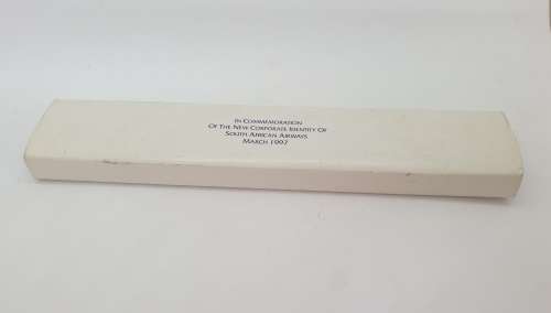 a Unused 1997 Quartz watch in Commemoration of (S.A.A) S.A Airways in Case