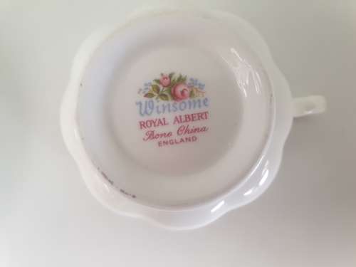 Vintage Royal Albert `Winsome` Bone China Trio -England  7 available