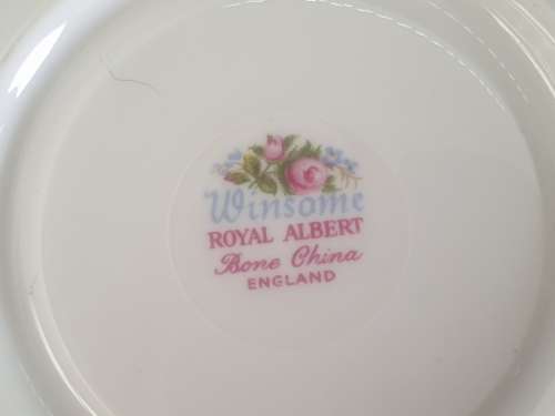Vintage Royal Albert `Winsome` Bone China Trio -England  7 available