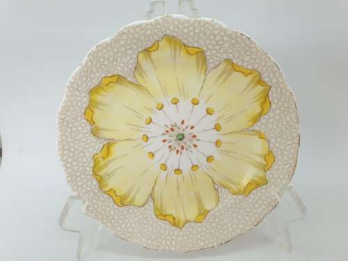 Vintage TUSCAN Fine English Bone China Plate 162mm (Gold Rim Faded)