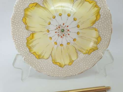 Vintage TUSCAN Fine English Bone China Plate 162mm (Gold Rim Faded)