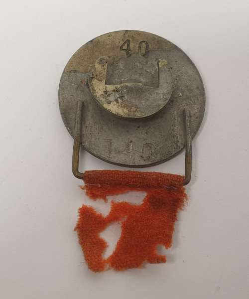 WW2 : SADF : ON SERVICE - OP DIENS : BADGE NUMBER 40-140