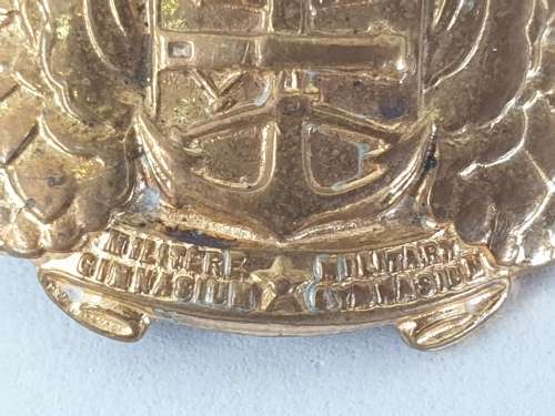 South Africa Military Gymnasium 1950-1967 Brass  cap badge