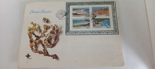 1983 1st Day Cover Strande /Beaches - stamped in Durban 1983-10-12