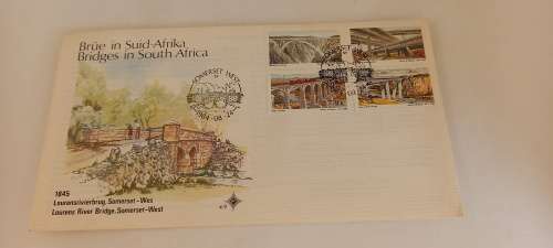 1984 1st day Cover - Bridges of South Africa