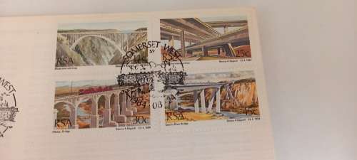 1984 1st day Cover - Bridges of South Africa
