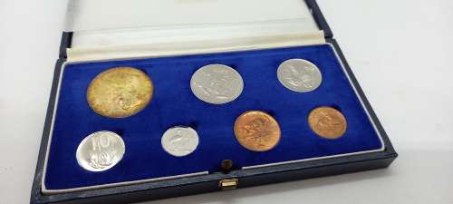 1967 Uncirculated Proof Short Box Set Blue-Silver R1