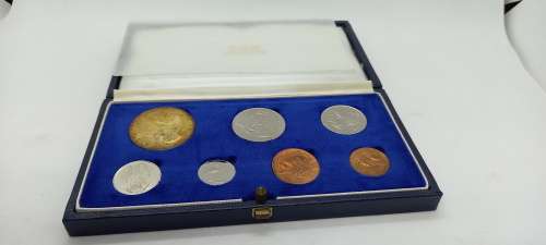 1967 Uncirculated Proof Short Box Set Blue-Silver R1