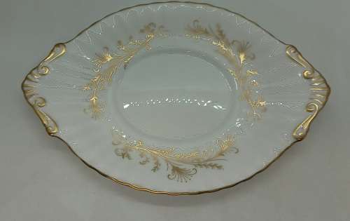 Vintage Paragon Lafayette Gravy Boat and saucer- By appointment  to the Queen- Mint condition