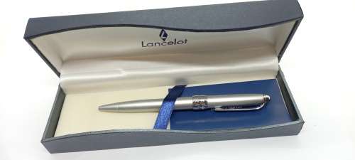 Pentel Lancelot Ballpoint Pen still in box with Instructions-Ink still ok