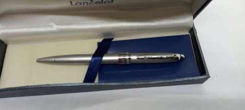 Pentel Lancelot Ballpoint Pen still in box with Instructions-Ink still ok