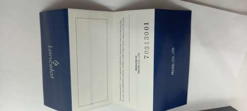 Pentel Lancelot Ballpoint Pen still in box with Instructions-Ink still ok