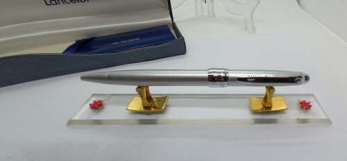 Pentel Lancelot Ballpoint Pen still in box with Instructions-Ink still ok