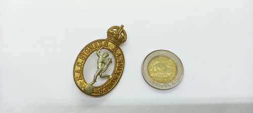 WWII SOUTH AFRICA - S.A. CORPS OF SIGNALS /S.A SEIN KORPS - BADGE