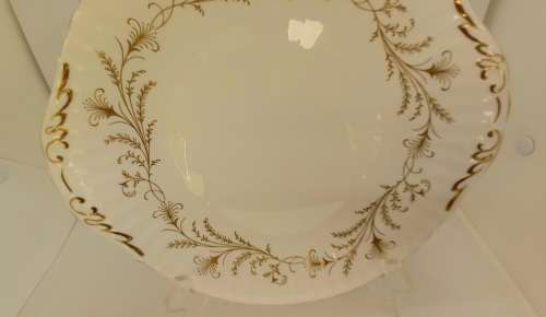 Vintage Paragon Lafayette CAKE PLATE- By appointment  to the Queen- Mint condition