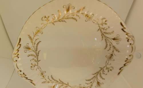 Vintage Paragon Lafayette CAKE PLATE- By appointment  to the Queen- Mint condition
