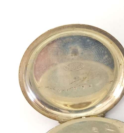 Rare 1800's Antique BENZIE of Cowes. Fine Silver Swiss Key wind  Pocket watch. see condition