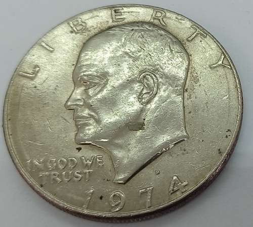 1974  United States 1 Dollar "Eisenhower Dollar"