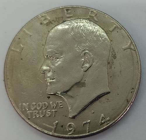 1974  United States 1 Dollar "Eisenhower Dollar"