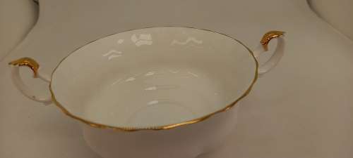 Vintage Royal Albert Val D'or -Soup Cup and Saucer- 2 available (Bid is for one Duo)