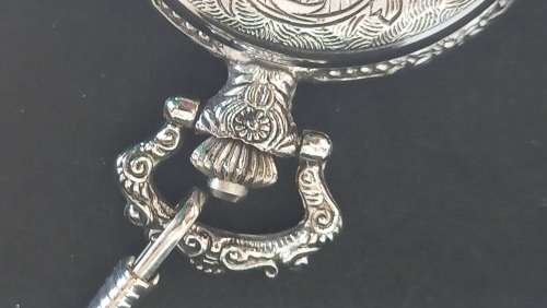 Vintage PICADOR 17 JEWELS  POCKET WATCH on chain ... - working