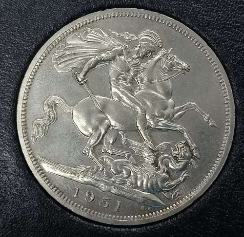 1951 Great Britain  Proof Five Shillings "Festival of Britain"  in Box
