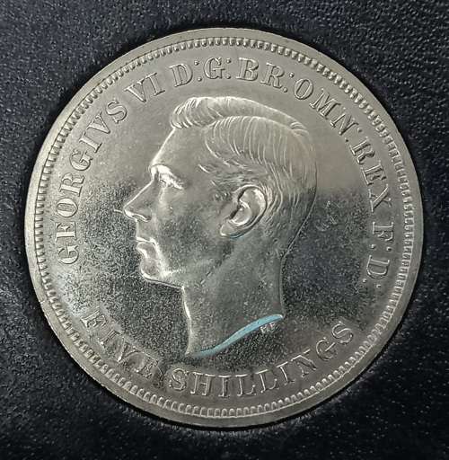 1951 Great Britain  Proof Five Shillings "Festival of Britain"  in Box
