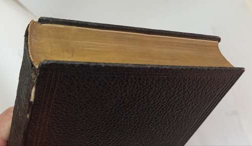 Antique 1920's Dutch Family Bible (Smith/ Crawford Family) with Colored Maps