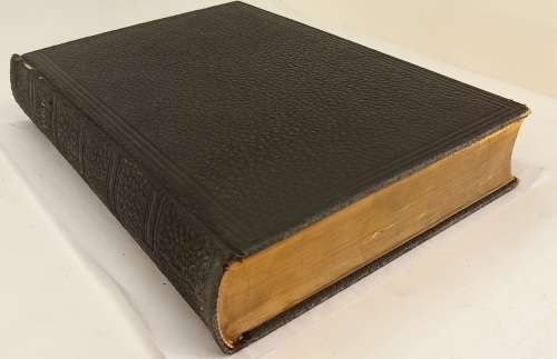 Antique 1920's Dutch Family Bible (Smith/ Crawford Family) with Colored Maps