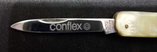 Vintage INOX Solingen pocket Knife 140mm open