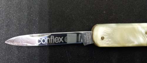 Vintage INOX Solingen pocket Knife 140mm open