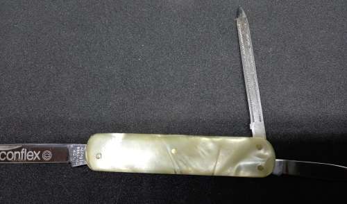 Vintage INOX Solingen pocket Knife 140mm open
