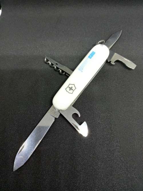Vintage Victorinox Swiss Army OFFICIER SUISSE pocket knife- Branded